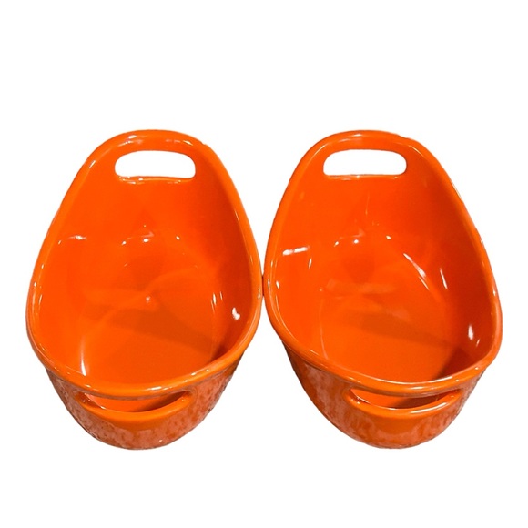 2 The Food Network Channel TV Chef Rachel Ray Orange Stoneware 12 Oz. - Picture 1 of 5